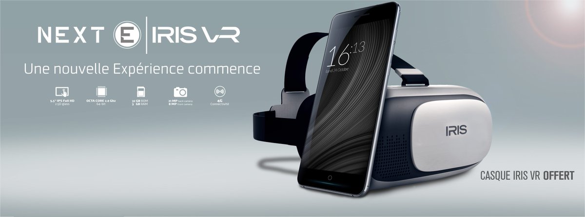 #Nouveau

Découvrez le #NEXT_E , le dernier bijou de la gamme Next, une pointure technologique ! Et en #exclusivité un casque #VR offert !