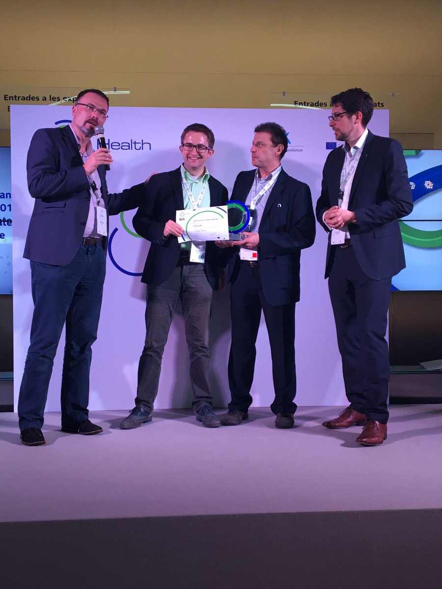 EITHealth's tweet photo. And finally, third award in #digital health category goes to... #Optellum CONGRATS! #EITHSummit https://t.co/YBHWXTuRRg