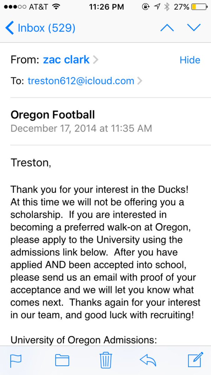 _TD31's tweet photo. Are you regretting this yet? Well I'll make sure you do Saturday!!! Glad to be a beaver.
#Gobeavs https://t.co/v92s7RuVB2