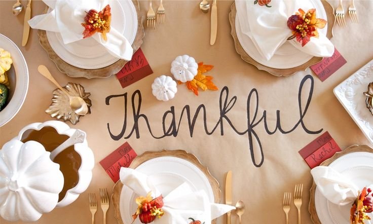 Happy Thanksgiving! #design #decor #interior #home #house #thanksgiving #table #decoration See more at ideasandhomes.com