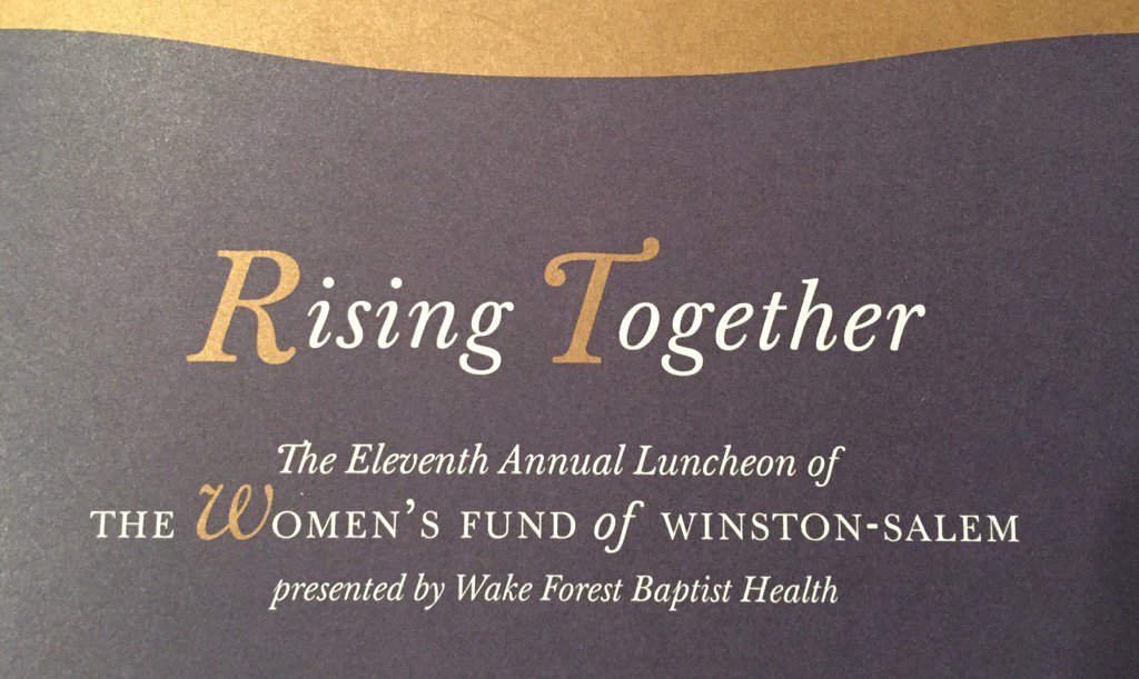 AFGCFP's tweet image. Great luncheon and such a worthy and empowering organization ! #womenofws