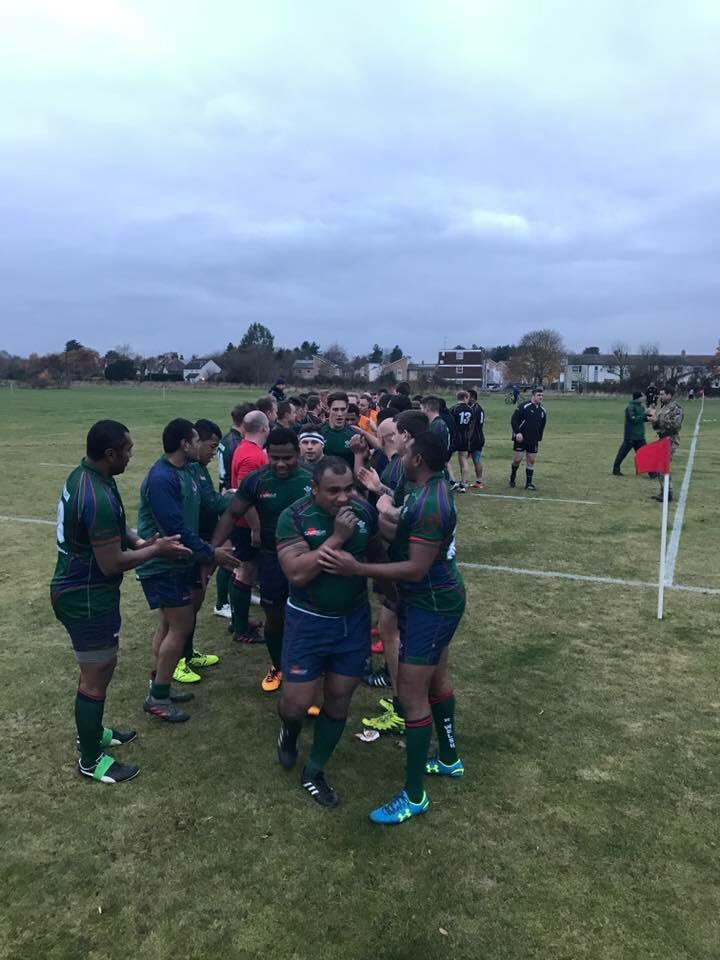 Well done to the 1 Royal Welsh rugby team for beating 7RHA today in Colchester.