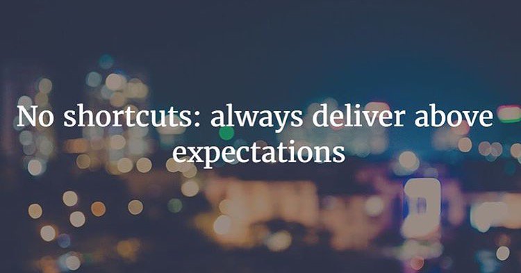 Do more and expect less. #tradeshow #quality #leadgeneration