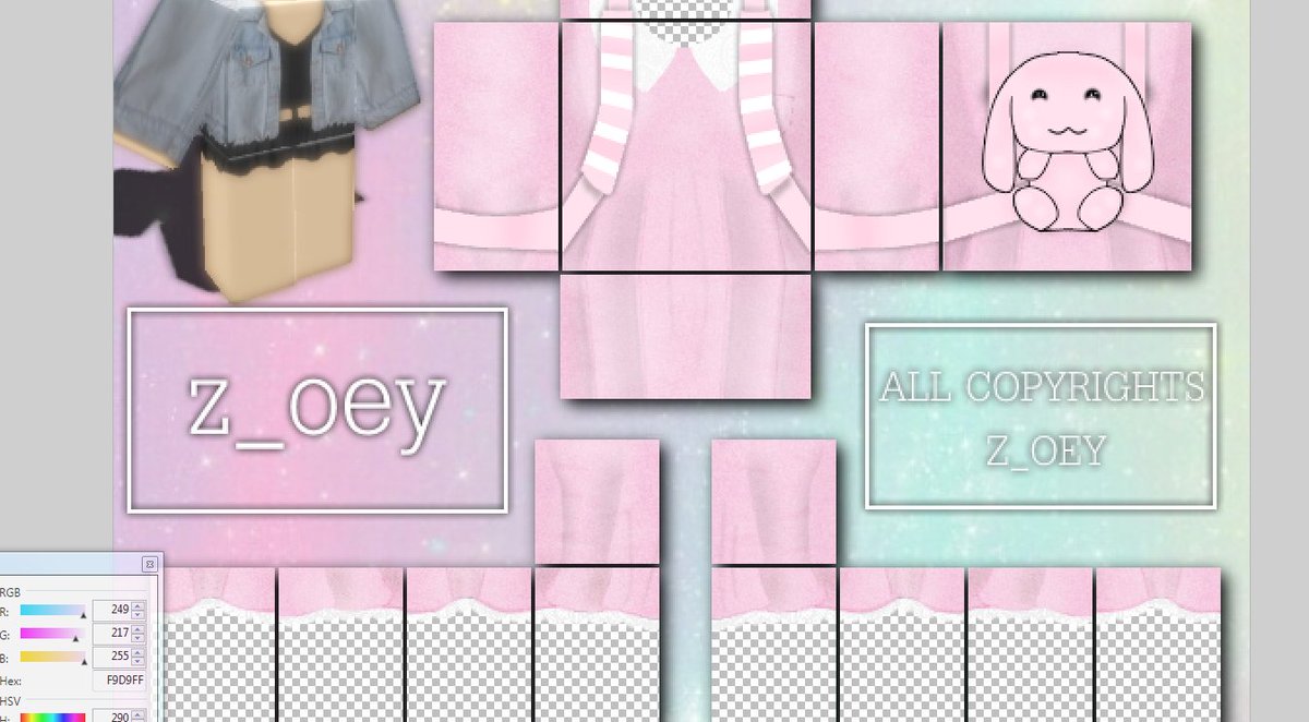 Free Roblox Clothes Templates Aesthetic
