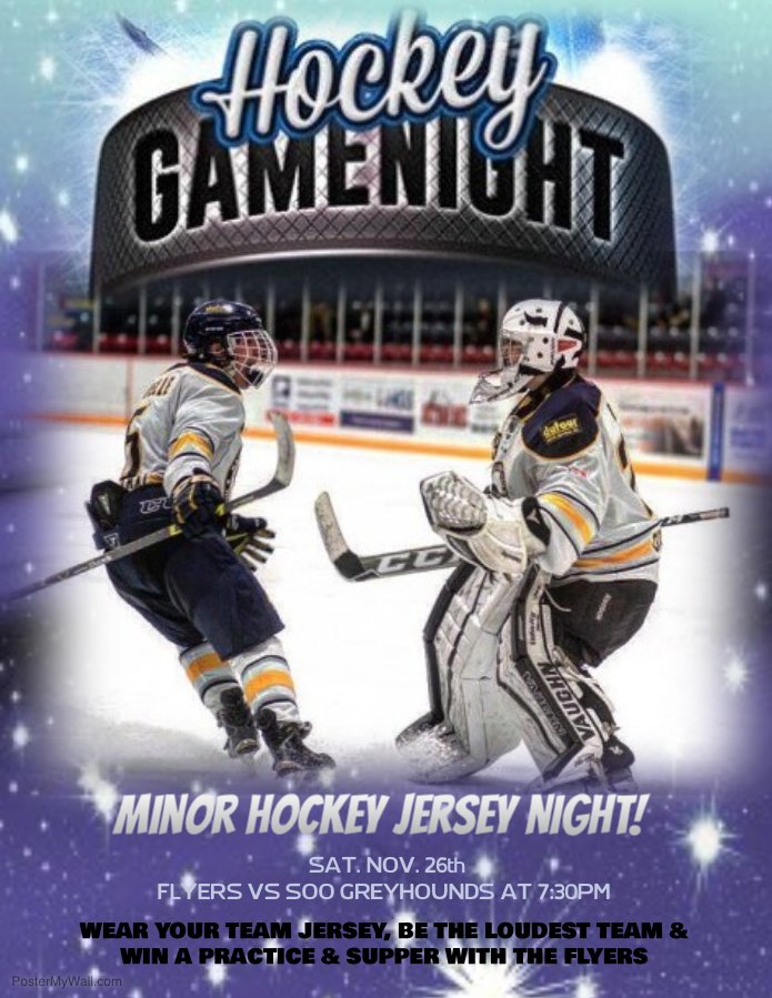 KapFlyers's tweet image. BREAKING NEWS: THIS SATURDAY IS JERSEY NIGHT AT THE PALACE!