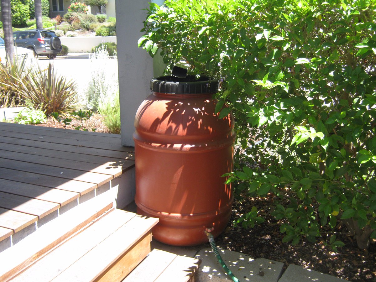 Give the gift that gives back. Rain barrel rebates available through the City. tinyurl.com/zgm63h9