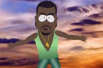 BeastModeLdn's tweet photo. @kanyewest acting like he wanna be in South Park again ⚰ https://t.co/fgPaQciNM8
