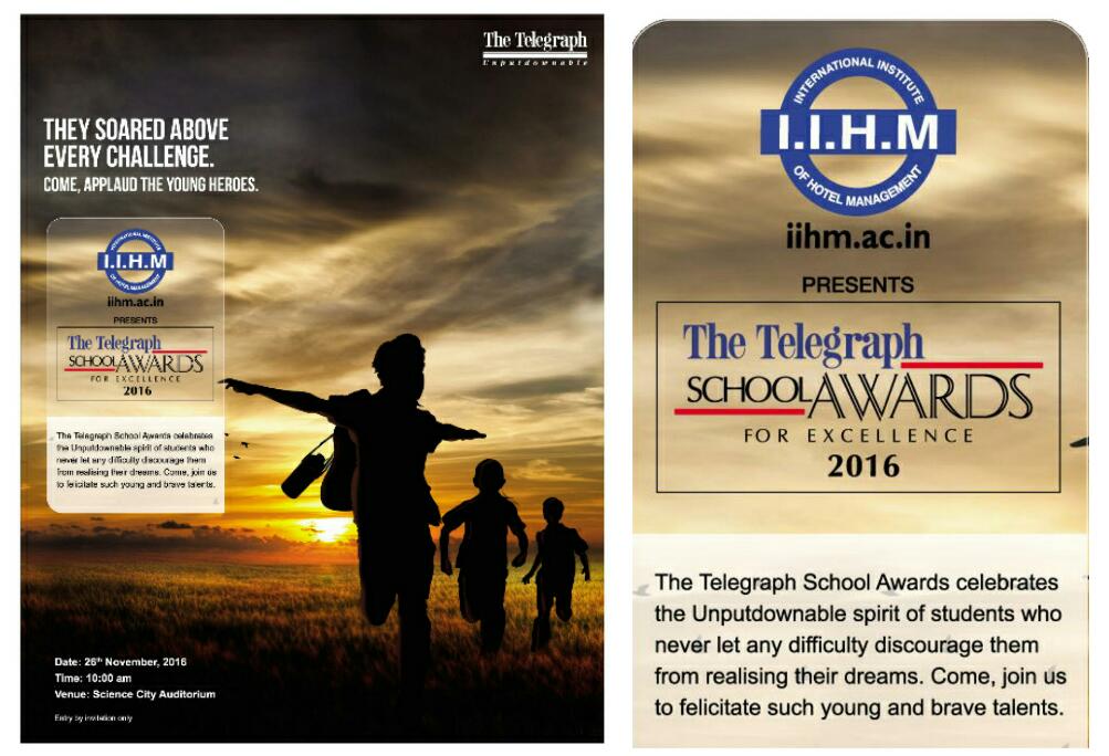 IIHMHOTELSCHOOL's tweet photo. Proud of associated wth #TelegraphSchoolAwards @ttindia @t2telegraph @YouTelegraph @MetroTelegraph @ycolympiad @hashCalcutta @WeAreCalcutta https://t.co/FzQkUDUZvo