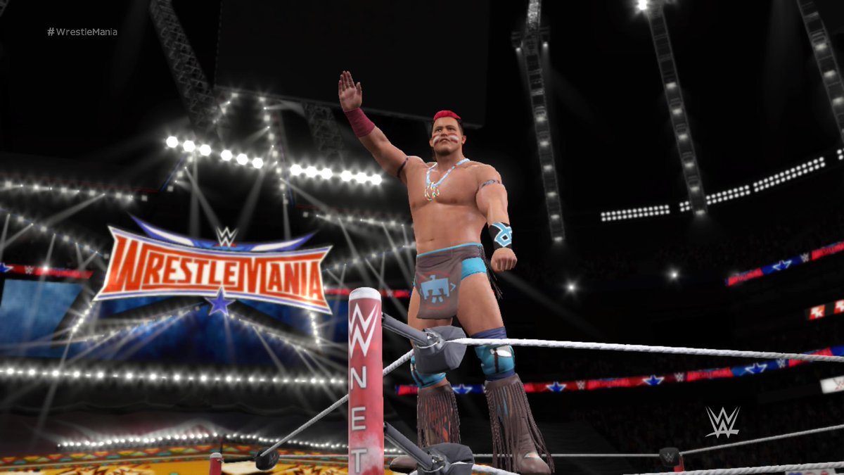 NEIL_MALONE's tweet photo. @nativetatanka #LegendsPack  now available!  #PS4share #WWE2K17 https://t.co/TOFCc1JGlX
