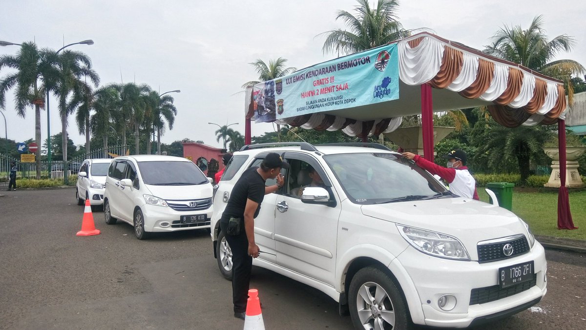 RT <a href="/paublhdepok/">Pengendali Pencemar</a>: uji emisi kendaraan bermotor   ~> <a href="/IdrisAShomad/">Mohammad Idris</a>