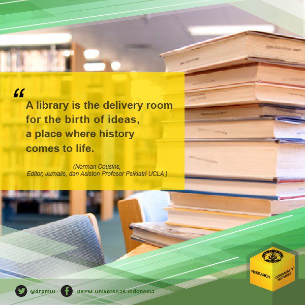 dper_ui's tweet photo. Selamat pagi sahabat akademia. Selamat beraktifitas.. @UI_library @univ_indonesia #drpmUI #library #quote https://t.co/5811bocT8V