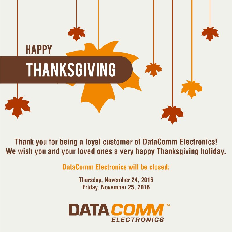 DataCommE's tweet image. Happy Thanksgiving! #ThanksgivingWeek #ThanksgivingCountdown #TurkeyDay
