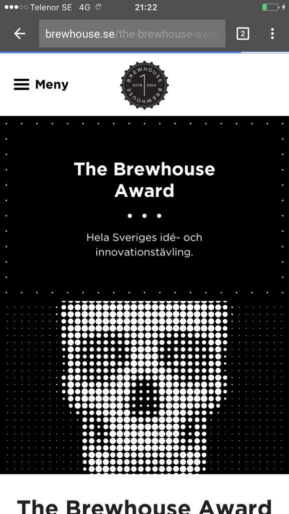 So honored to be in the jury today for the innovation price #brewhouseaward <a href="/BrewhouseGbg/">Brewhouse</a> - So much Young Talents in #gothenburg