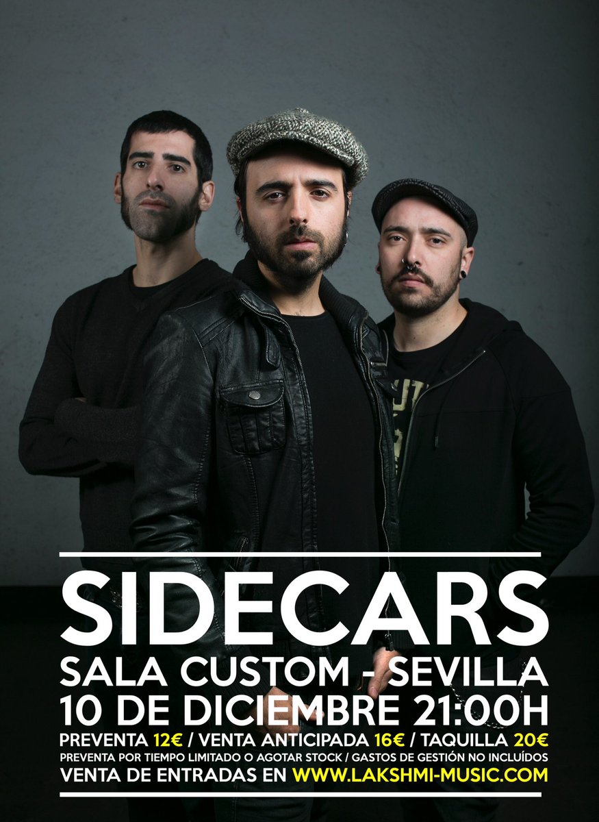 ConciertosEnSvq's tweet photo. CONCURSO!

sorteamos entradas dobles para ver a @SIDECARSrock en la @SalaCustom!

sigue a @Lakshmi_music y RT este tweet para participar! https://t.co/zYB0txQl9k