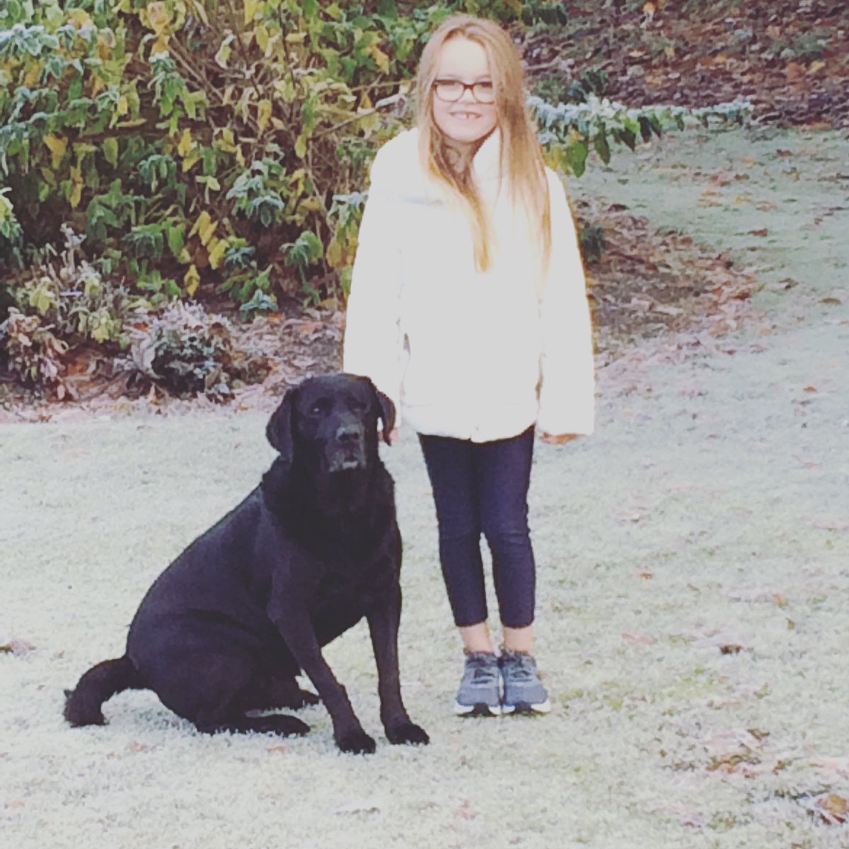 Little Tyler with gun dog Billy <a href="/Gleneagleshotel/">Gleneagles</a> #loveglen 💖💙🐶