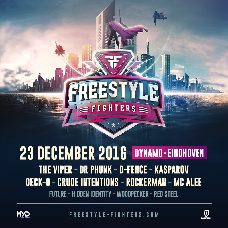 InnerVisionEhv's tweet image. ❗BREAKING NEWS❗@MYDBookings &amp;amp; Inner Vision unleash the Freestyle Fighters for the first time! 💥bit.ly/FFEVENT
