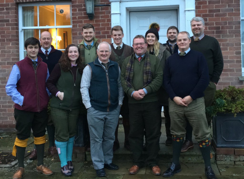 ProShootService's tweet image. Lovely day at Oteley on Saturday with a happy team of guns with first pheasants &amp;amp; partridges bagged too
