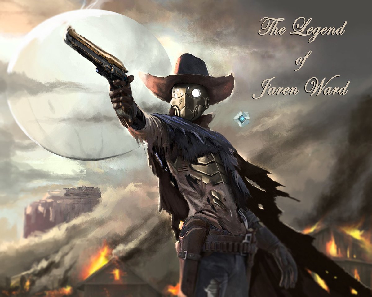Bungie's tweet image. The Legend of Jaren Ward

As seen on the Creations page: bungie.net/en/Community/D…