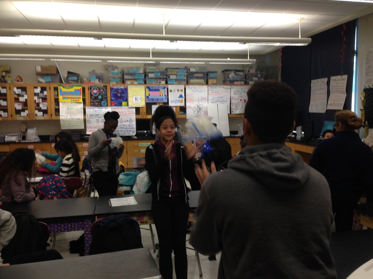 brianblackmore1's tweet photo. @StevensCIESE students learning heat transfer while making home made ice cream at School 28 in Paterson, NJ #pisa2 #njraise #njprime #ngss https://t.co/ArnNft8TNG