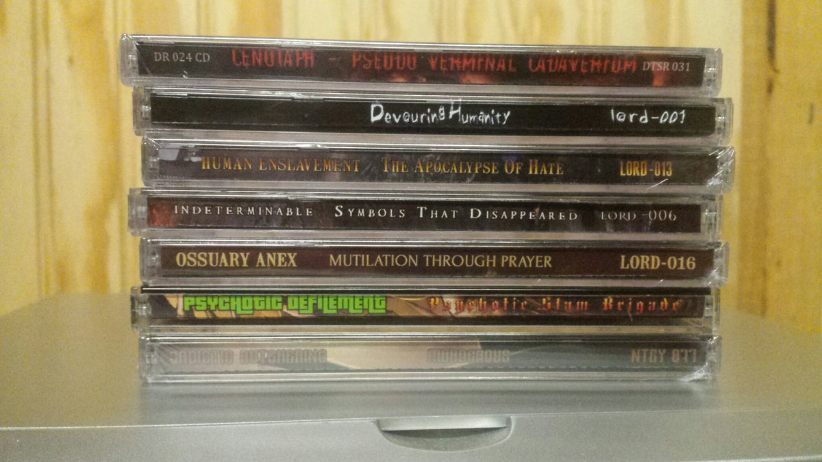 Catalog update on 11-21-2016 at comatosemusic.com . Buy 3 CDs &amp; get 1 CD FREE! FACE OF OBLIVION 'Cataclysmic Desolation' is out now!