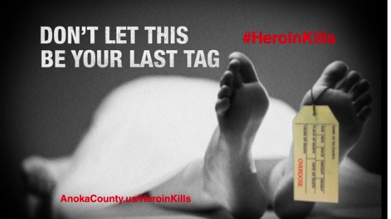 AnokaCounty's tweet photo. Thank you https://t.co/t6m1thdSYb for partnering to save lives &amp; educate about opioid/heroin! #heroinkills #lasttag https://t.co/M83QMqUnSz https://t.co/PjQV0yRV4H