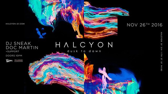 UpOutSF's tweet photo. Get tix to see @dj_sneak & #DJDocMartin on 11/26 at #HalcyonSF https://t.co/DfBBu8LS8z https://t.co/i6P3A55qh7