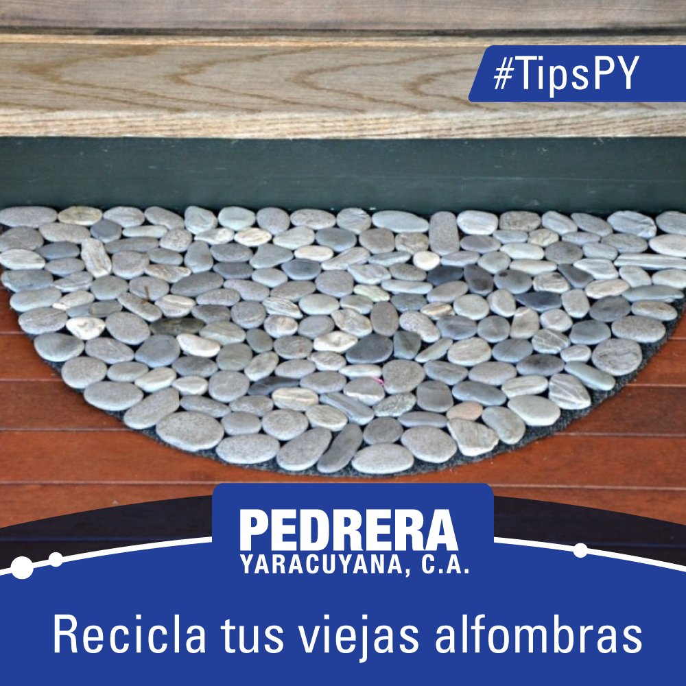 PYaracuyana's tweet image. #TipsPY ¿Qué te parece esta idea? Alfombra de piedras ¿Muy útil no?