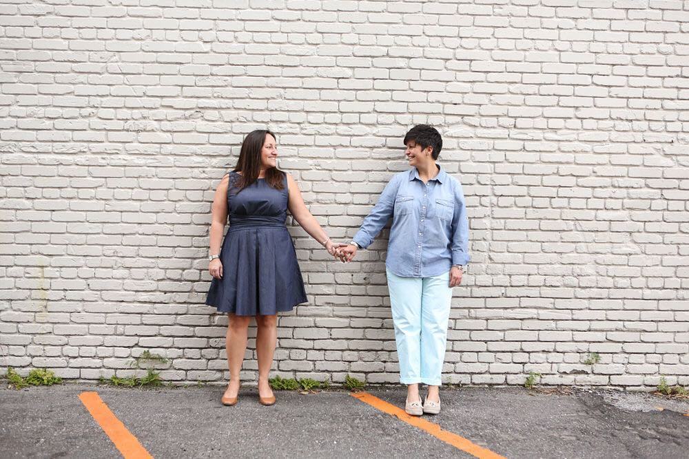 Jennifer and Delia took the day off of work to shoot their engagement session and were pla… ift.tt/2fj9li2