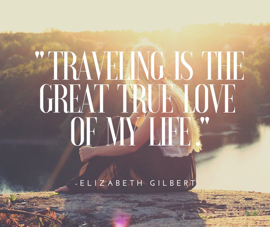 Do yourself a favor and see @GilbertLiz speak in person. Do it now. You won't regret it. #motivationmonday #travel #lovetravel