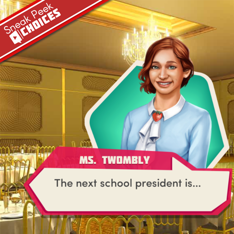 PlayChoices's tweet photo. Who is Hartfeld's new school president? Find out this Wednesday in the latest Choices chapters! https://t.co/fQmCAk1zhM