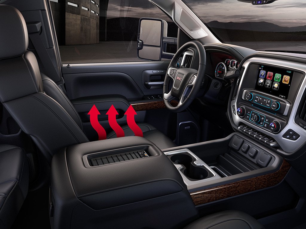 subaruofSLO's tweet photo. Available with heated seats, the 2017 #GMCSierra is sure to warm more than just your heart. https://t.co/gHVyaUWesT