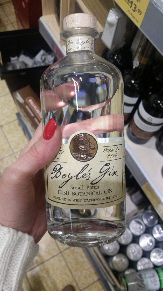 YStyleIreland's tweet photo. The gin everyone is talking about @Aldi_Ireland @BlackDistillery #boylesgin 24.99. Stock up 😉 https://t.co/dEFB7IvarF