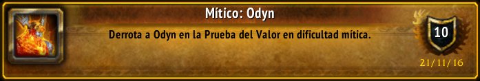 93Dexmond's tweet image. ¡Acabo de conseguir el logro [Mítico: Odyn]! #Warcraft