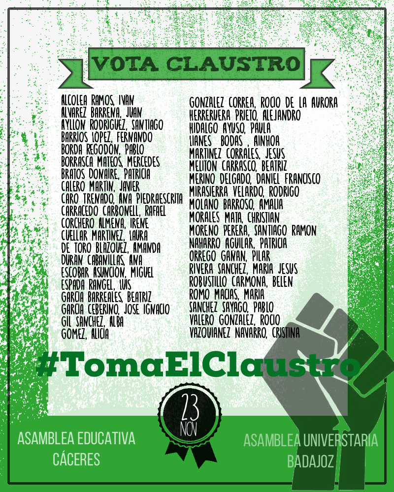 Sir_Ayllon's tweet photo. Gran final de campaña, nos vemos en las urnas y en las calles chik para ti chik para ti #TuDecidesUex https://t.co/IxFIOJqgQQ