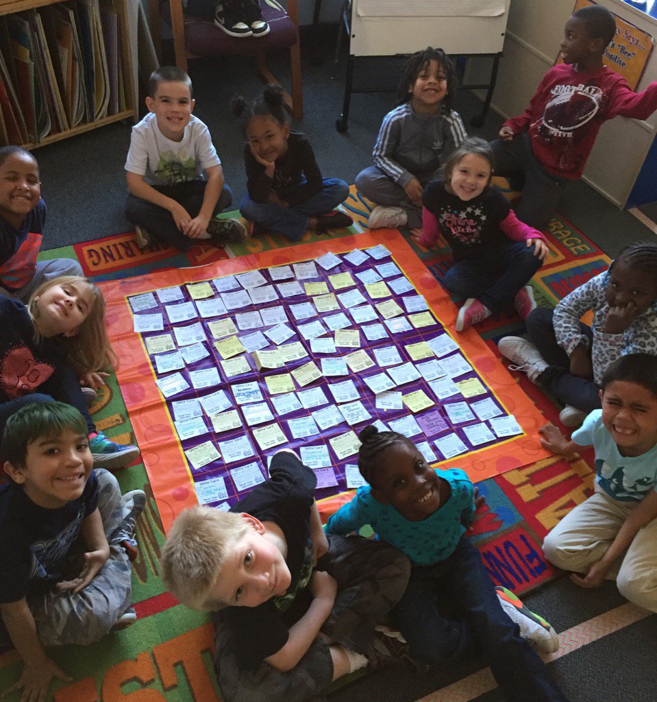 We earned 100 compliment cards!!! <a href="/MPS_Washington/">MPS Washington</a> <a href="/mpspride/">Manchester Schools</a>