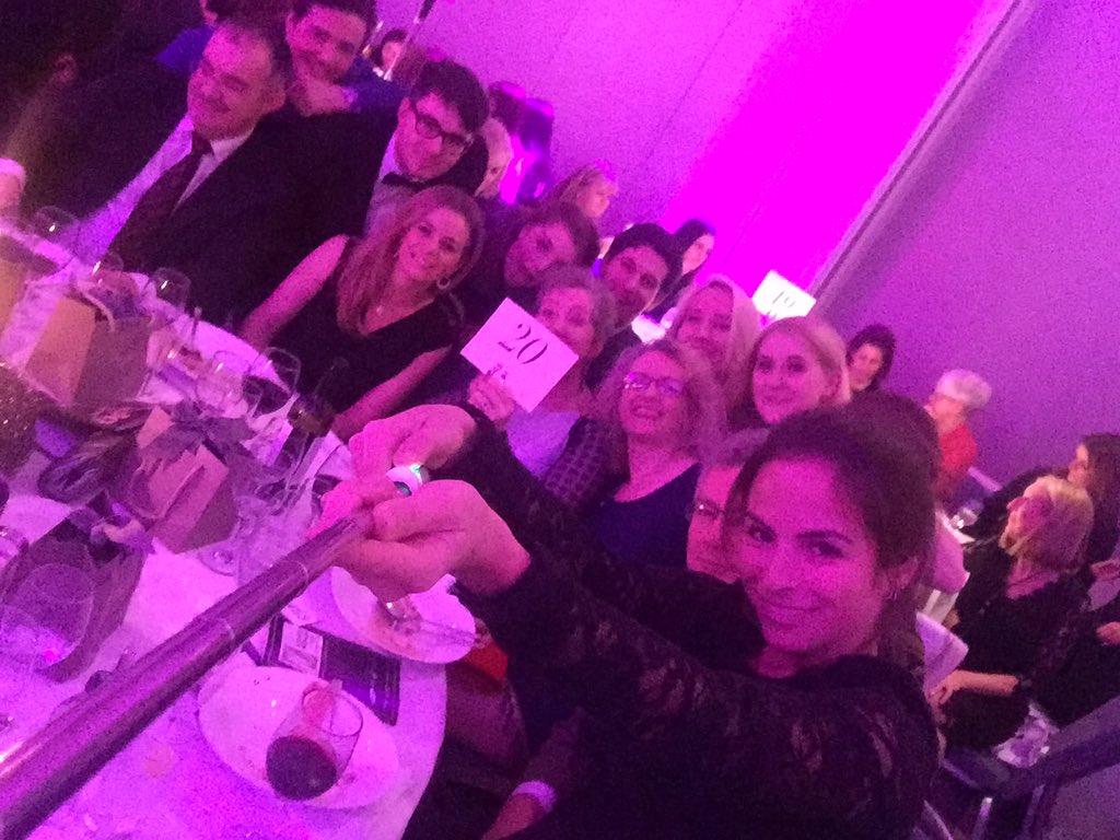 mgoess's tweet photo. #shortlisted but #stillwinning Table 20! #selfie #bwoty16 https://t.co/6CcOdJblkP