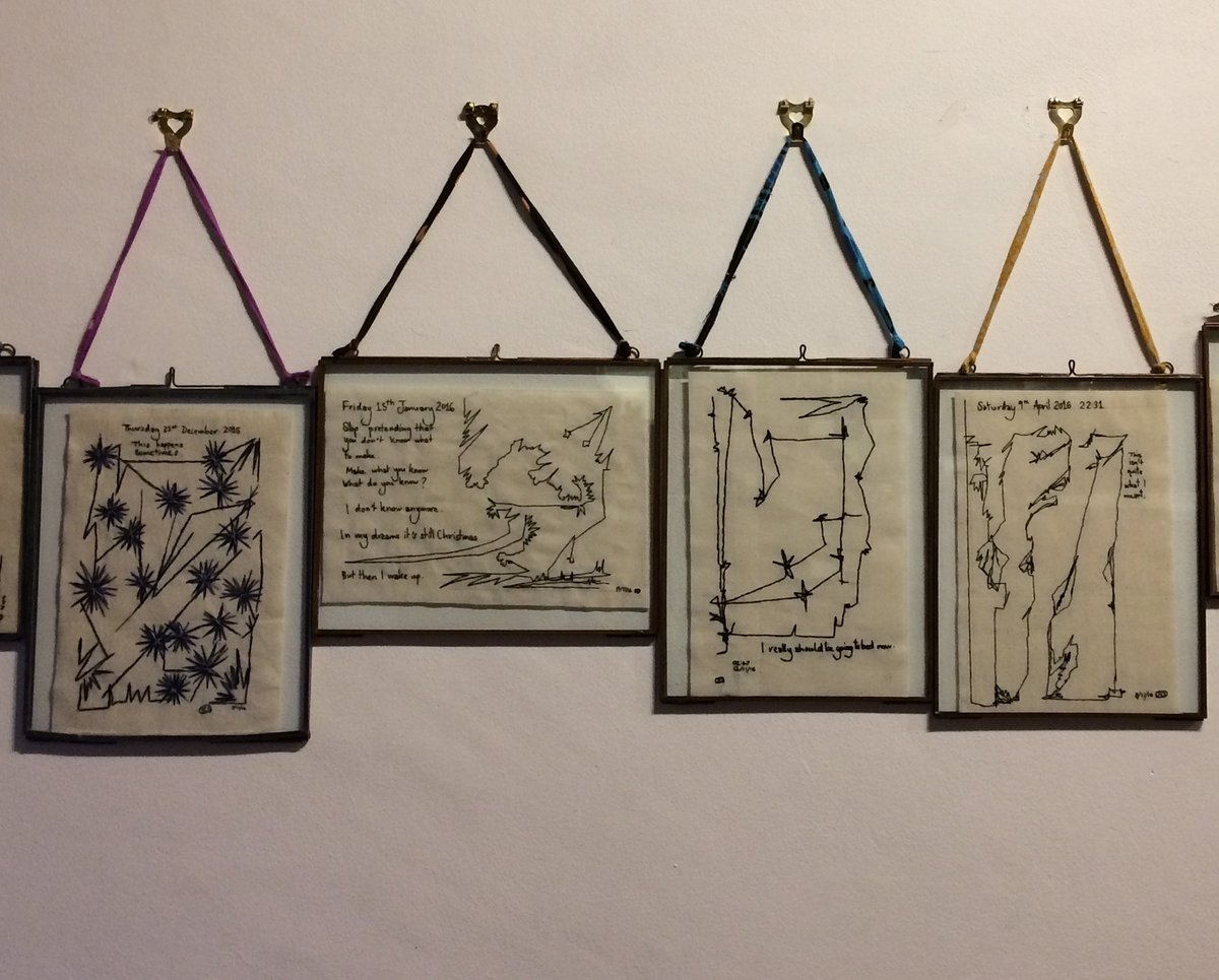 jcswindells's tweet photo. The exhibition is up with much help from @joe_carver It opens tomorrow! #WhichSideOfTheLine #1DayToGo #ExhibitionCountdown https://t.co/Brn5ngiHLu