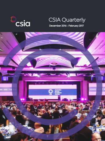 CSIA_AU's tweet photo. The latest issue of CSIA Quarterly is out now. Read it here https://t.co/m15x3jpUtS #customerservice #CSIA2016 #cx https://t.co/Ai5s2p27iZ