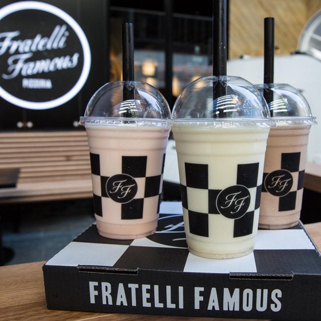 Shake up your daily routine with 50% off our thickshakes for Thirsty Tuesdays! #fratellifamous #thickshakes #sydneyfoodie