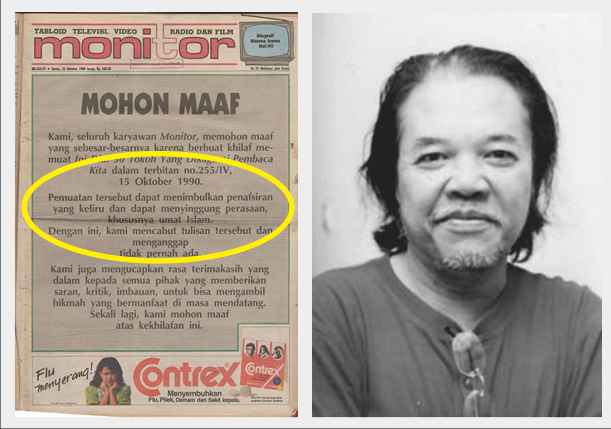 bayprio's tweet photo. Pak Arswendo sdh minta maaf ke umat Islam via berbagai media. Umat sudah memaafkan | Hukum TEGAK dijatuhi 4 thn penjara. #Pelajaran https://t.co/wznMUmmWQq
