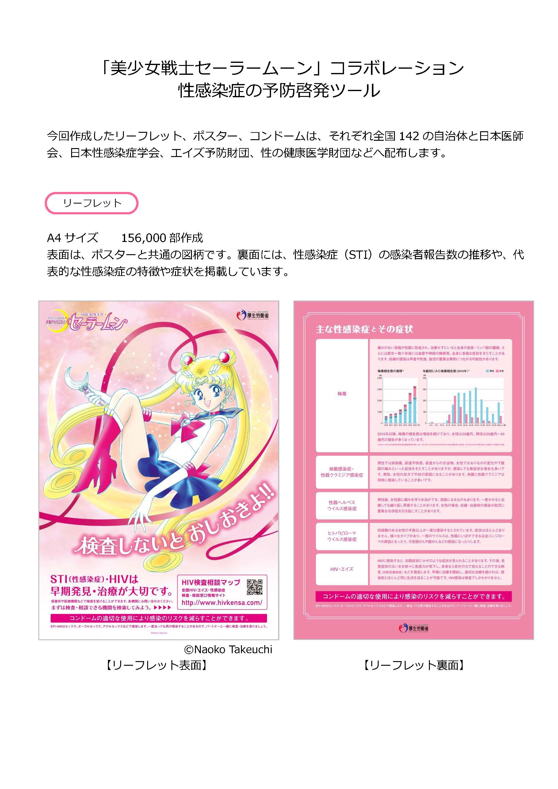 性感染症啓発にセーラームーン起用のワケ：Cadetto.jp