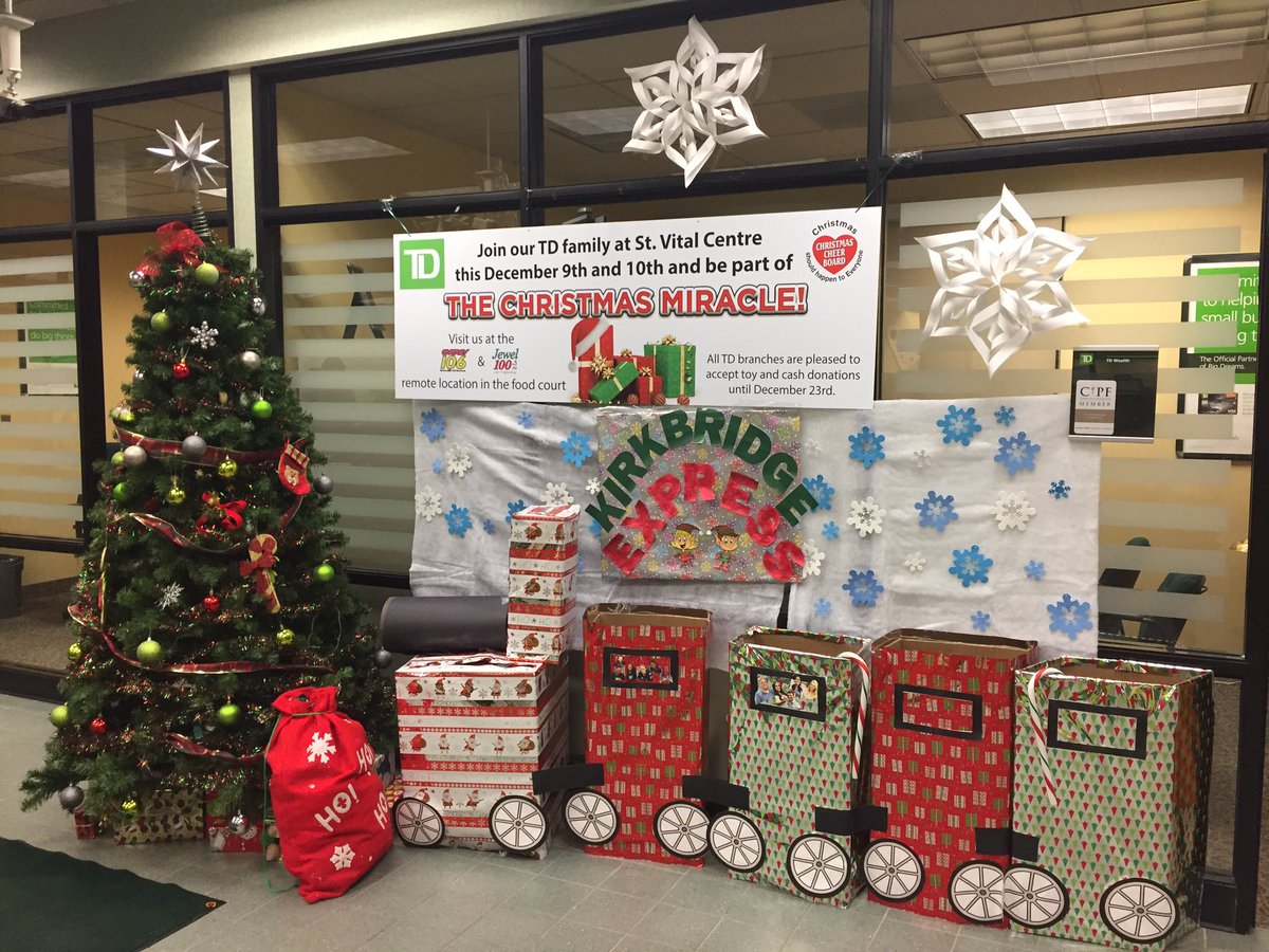 choo choo..Kirkbridge Express is coming to town for The Christmas Miracle <a href="/moreirasteph/">Stephanie Moreira</a> @NicholaDouse_TD @BrianGervais_TD <a href="/Kerry_portergrl/">Kerry Porter</a>