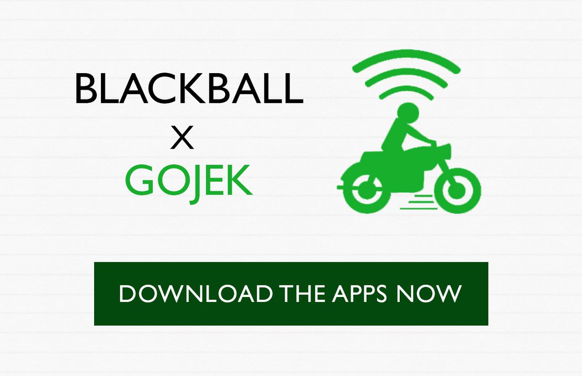 Order your favorite Blackball Dessert <a href="/gojekindonesia/">Gojek Indonesia</a> Happy Dessert-ing! :p #Delivery #GoFood #gojekindonesia #AnytimeAnywhere