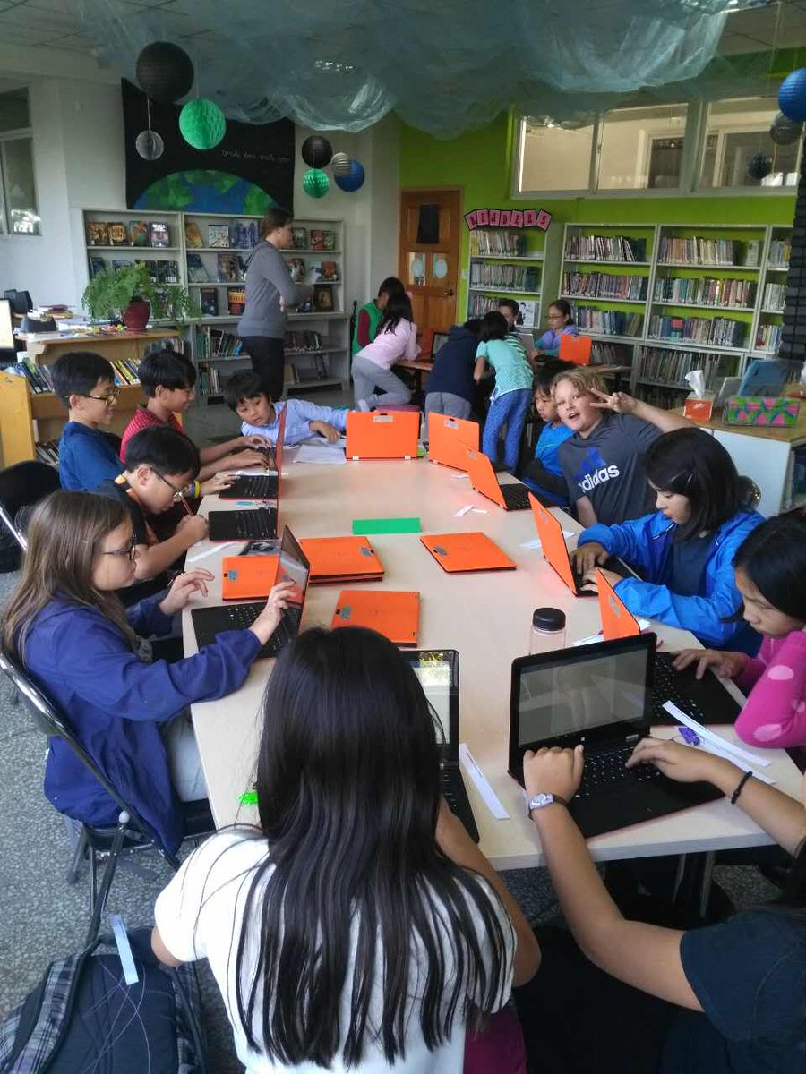 KIAkunming's tweet photo. NaNiWriMo after school club is in full swing here at KIA with 65 students right now writing novels!! https://t.co/FF2JB2TlTO