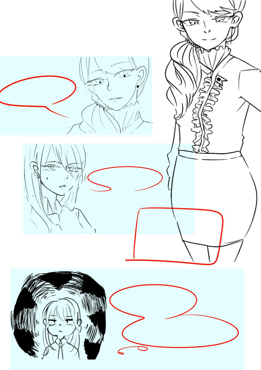 projectcodeYORU's tweet image. 흠 이것도 옛날에그렸던거