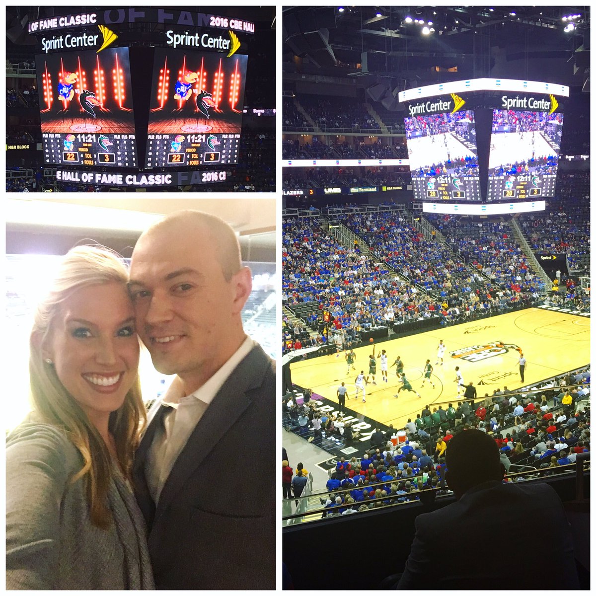 samisamjoanne's tweet photo. Suite Life with @achaps3 #CBEClassic #KUJayhawks https://t.co/aDaShYkVFO