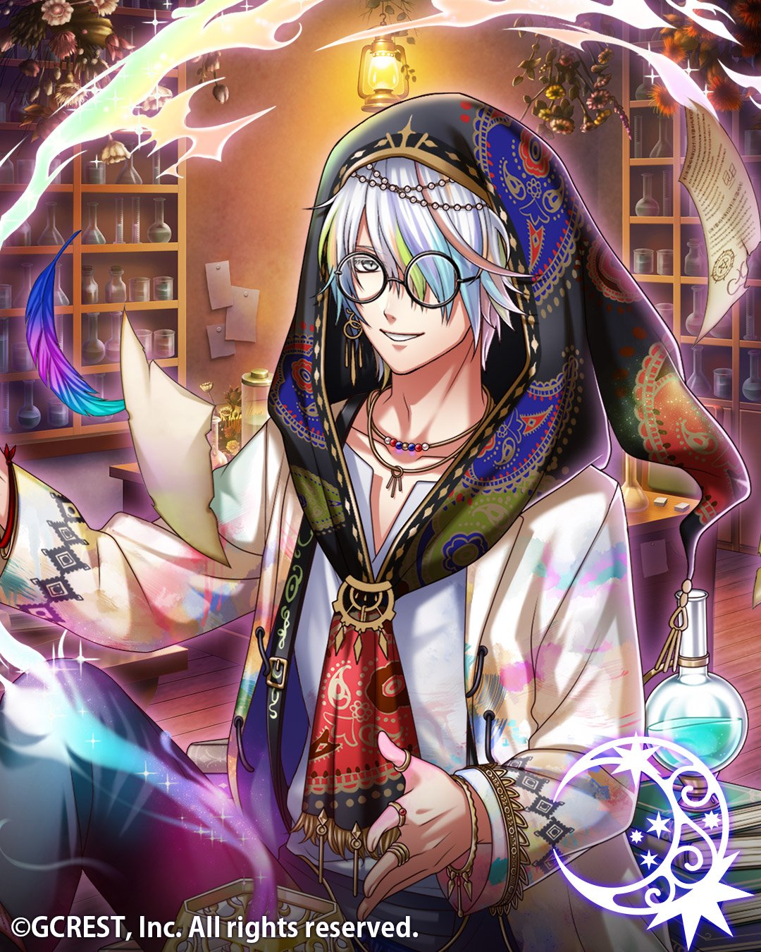 夢王国と眠れる100人の王子様 公式 王子紹介 色彩の国 ファルベールのパティル王子 Cv 石川界人 の覚醒後の姿をご紹介 太陽 君に出会ってから 世界の色が変わったんだ 月 助手なんでしょ 僕が風邪ひかないように ここにいてよ 夢100