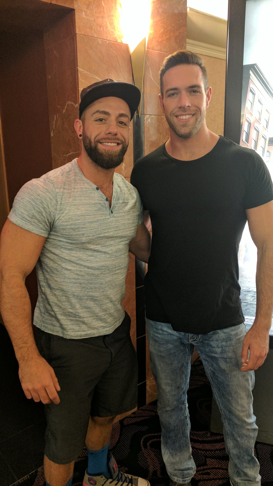 TW Pornstars - TitanMen. Twitter. Taking @EddyCeetee & @alex_mecum to