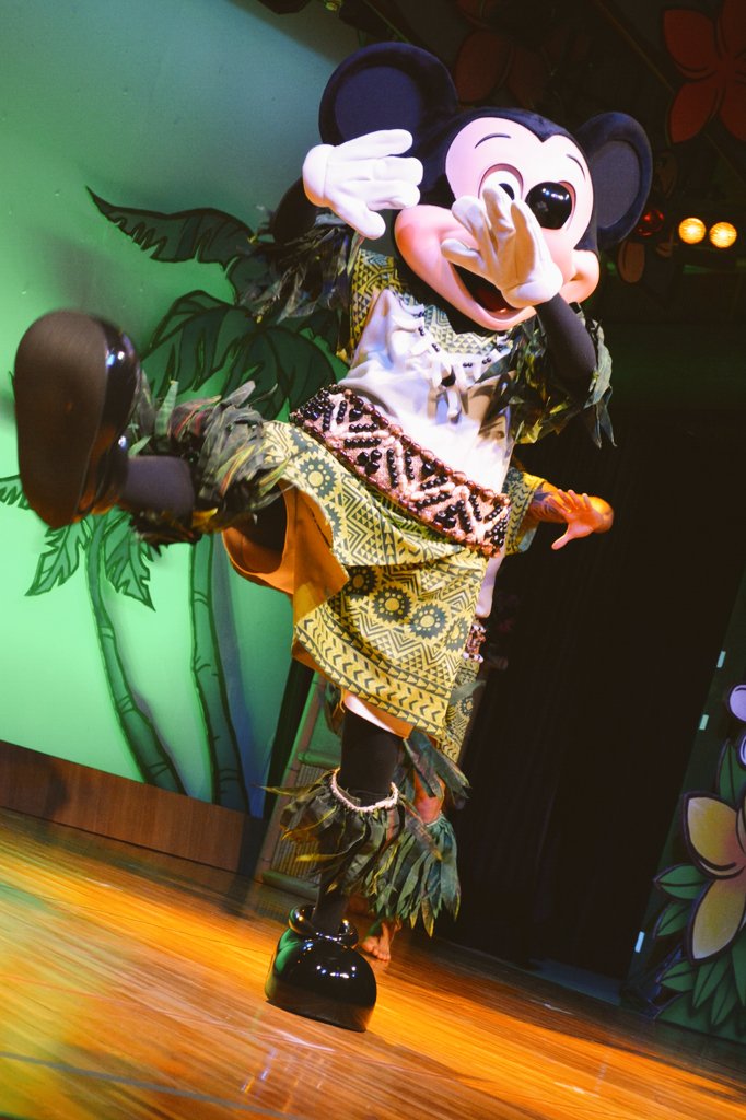 ミッキーのレインボールアウ