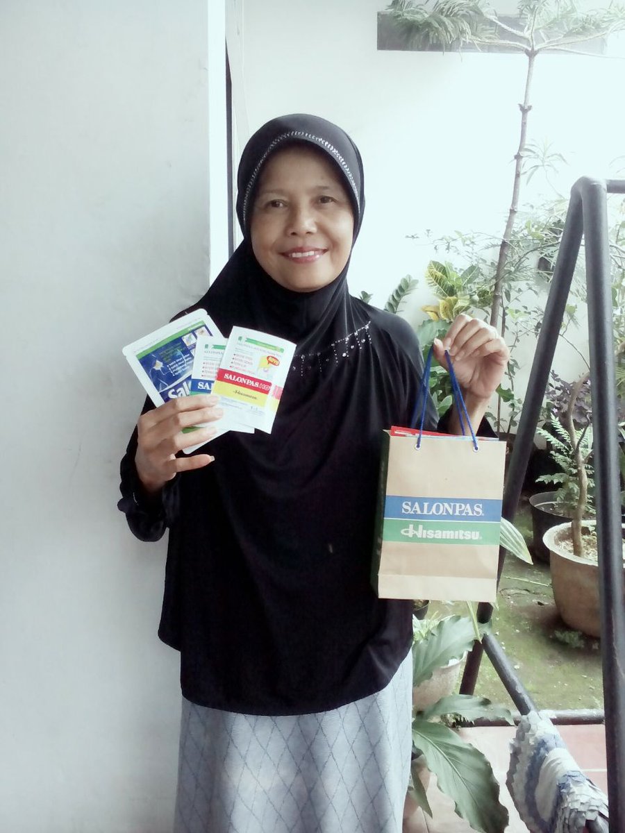 Hai tante aku menangin goodiebag dari @SALONPAS_ID di #ngopi <a href="/GajahmadaFM/">102.4 Gajahmada FM</a>